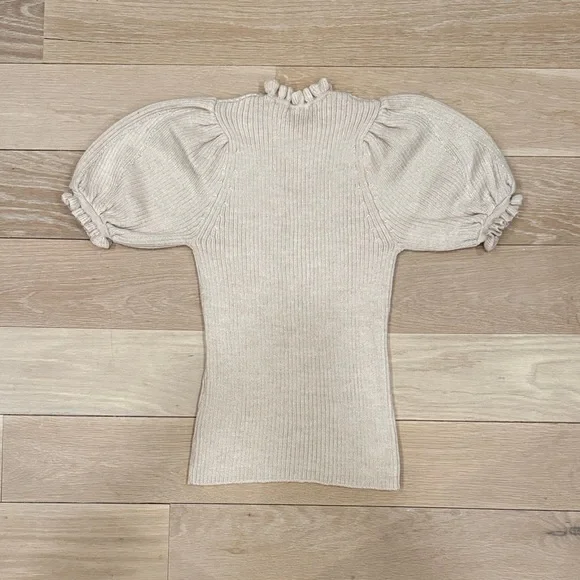Ulla Johnson Short Sleeve Sweater, Size S - Picture 7 of 7